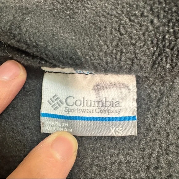 Columbia Black Fleece Jacket - Picture 4 of 4
